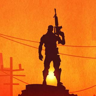 Army minimalist wallpaper