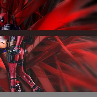 Deadpool and Harley Quinn wallpaper