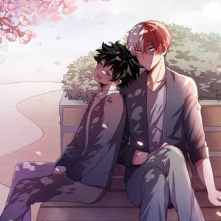 MHA aesthetic PC wallpaper