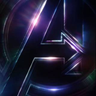 Avengers logo Android wallpaper