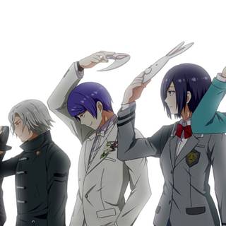 Kaneki style desktop wallpaper