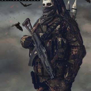 Free Fire costume mobile wallpaper