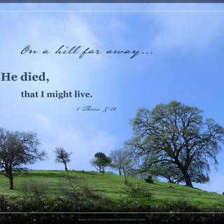 Religious spring wallpaper