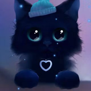 Kawaii blue 1080p wallpaper