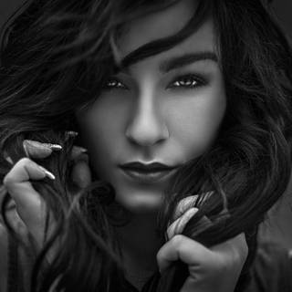 Women photographer wallpaper