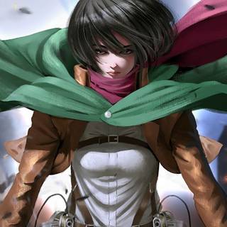 Mikasa iPhone wallpaper