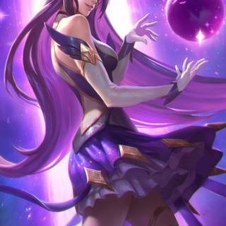 Syndra phone wallpaper