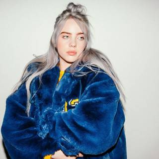 Cool Billie Eilish computer wallpaper