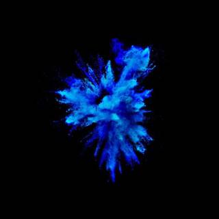 Blue amoled wallpaper