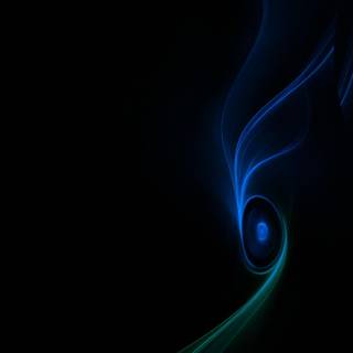 Blue amoled wallpaper