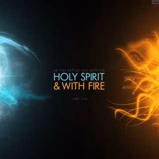 Fire spirit wallpaper