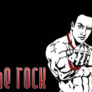 Dwayne the Rock Johnson workouts wallpaper
