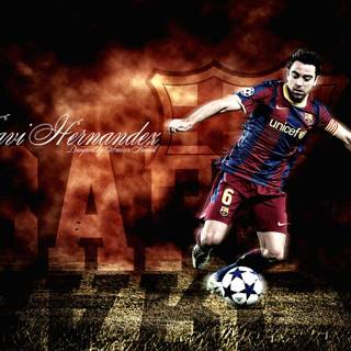 Xavi Hernández wallpaper