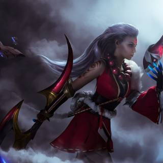 League of Legends Diana wallpaper