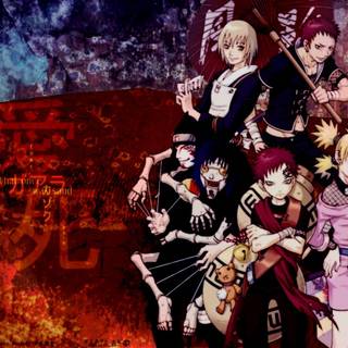 Gaara Vs. Sasuke wallpaper