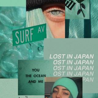 Retro places aesthetic wallpaper