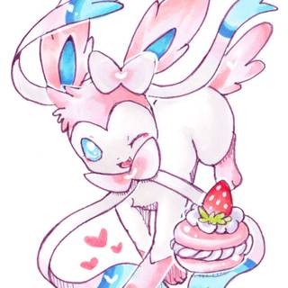 Sylveon Pokémon wallpaper