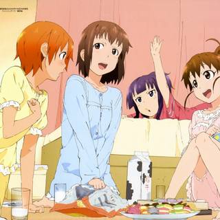 Anime Working wallpaper