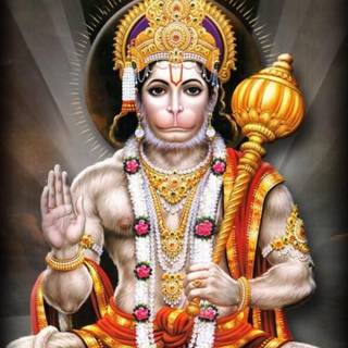 Hanuman iPhone HD wallpaper
