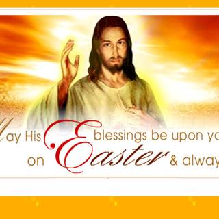 Easter whishes wallpaper