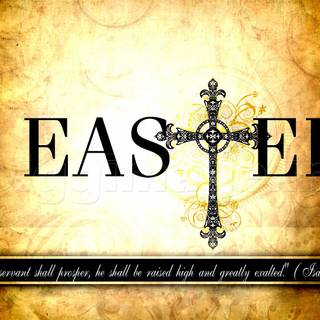 Easter whishes wallpaper