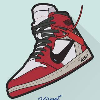 Off White Air Jordan wallpaper