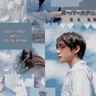 Kim Taehyung aesthetic wallpaper