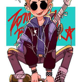 Eddsworld Neko Tom wallpaper