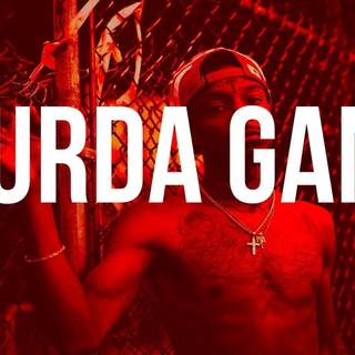 Red gang flag wallpaper