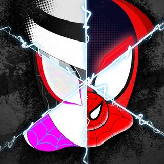 Miles Morales face wallpaper