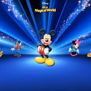 Cute Disney characters wallpaper