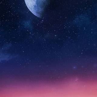 Starry aesthetic wallpaper