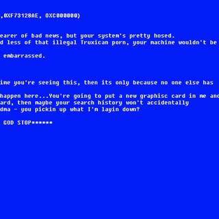 Anime error wallpaper