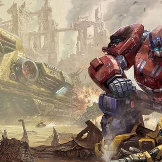 Transformers heroes wallpaper