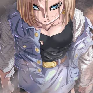 Super Android 18 wallpaper