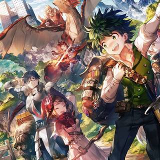 My Hero Academia computer Bakugou wallpaper