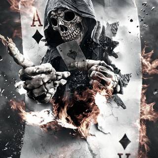 Ace of Spades iPhone wallpaper