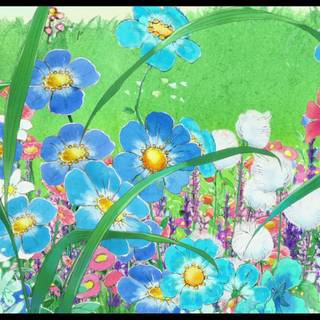 Liz and The Blue Bird wallpaper