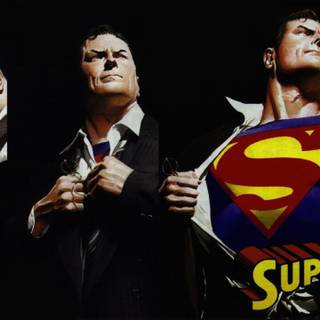 Alex Ross Superman desktop HD wallpaper