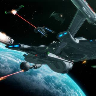 Space battles movies wallpaper