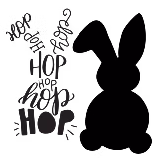 Easter beagle icons wallpaper