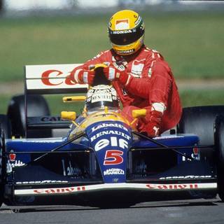 Ayrton Senna desktop wallpaper