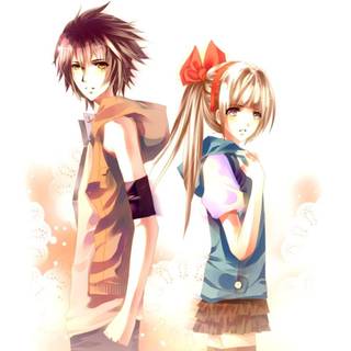 Cute anime teen boy wallpaper