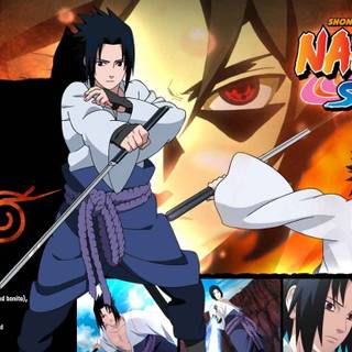 Naruto and Sasuke as adults wallpaper