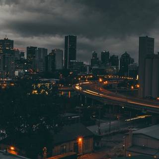 Cityscape Android HD wallpaper