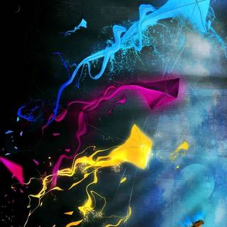 Blue HD Android mobile wallpaper