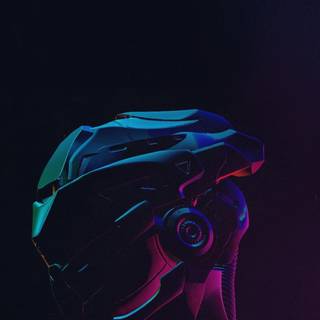 Minimalist Cyberpunk wallpaper