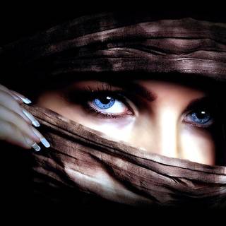 Eyes women wallpaper