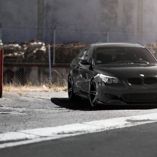 Desktop BMW E60 wallpaper