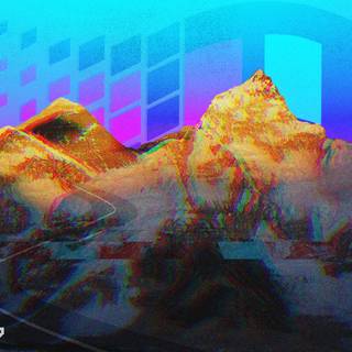 90s aesthetic vaporwave wallpaper